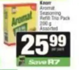SuperSpar Knorr Aromat Seasoning Refill Trio Pack Assorted offer
