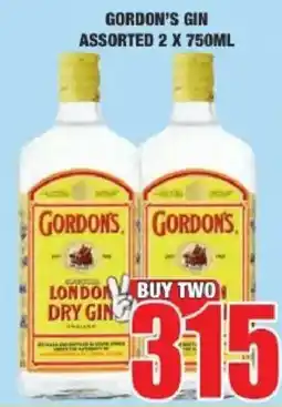 Boxer Liquors Gordon's Gin Assorted offer