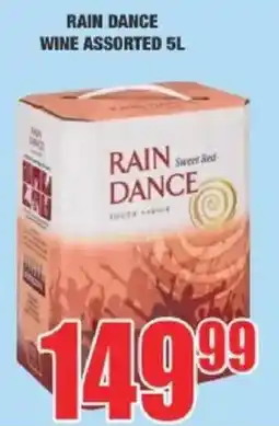 Boxer Liquors Rain Dance Wine Assorted offer