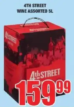 Boxer Liquors 4th STREET WINE ASSORTED offer