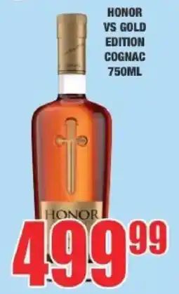 Boxer Liquors HONOR VS GOLD EDITION COGNAC offer