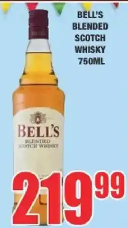 Boxer Liquors Bell's Blended Scotch Whisky offer