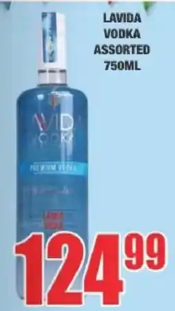 Boxer Liquors Lavida Vodka Assorted offer