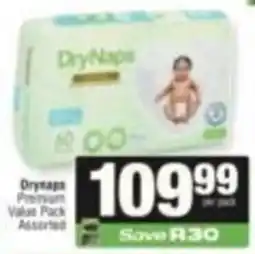 SuperSpar DryNaps Premium Value Pack Assorted offer