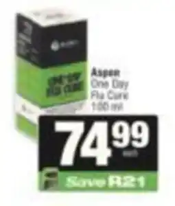 SuperSpar Aspen One Day Flu Care offer
