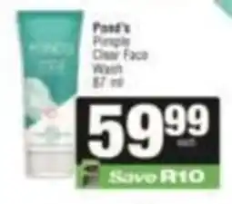 SuperSpar Pond's Purple Clear Face Wash offer