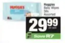 SuperSpar Huggies Baby Wipes Assorted offer