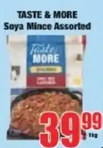 Boxer Taste & More Soya Mince Assorted offer