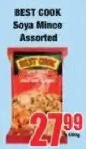 Boxer BEST COOK Soya Mince Assorted offer