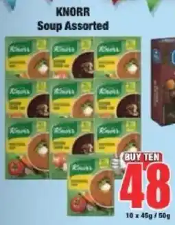 Boxer KNORR Soup Assorted offer