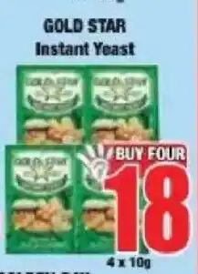 Boxer GOLD STAR Instant Yeast offer