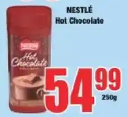 Boxer Nestlé Hot Chocolate offer