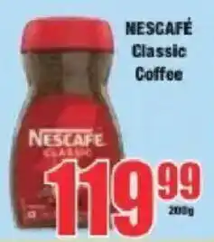 Boxer NESCAFÉ Classic Coffee offer