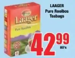 Boxer Laager Pure Rooibos Teabags offer