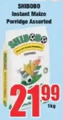 Boxer SHIBOBO Instant Maize Porridge Assorted offer