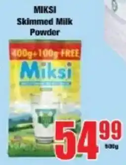 Boxer Miksi Skimmed Milk Powder offer