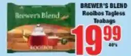 Boxer Brewer's Blend Rooibos Tagless Teabags offer