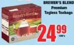 Boxer Brewer's Blend Premium Tagless Teabags offer