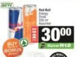 SuperSpar Red Bull Energy Drink Assorted offer