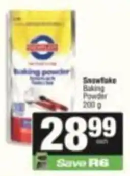 SuperSpar Snowflake Baking Powder offer