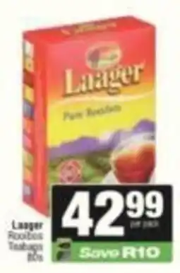 SuperSpar Laager Rooibos Teabags offer