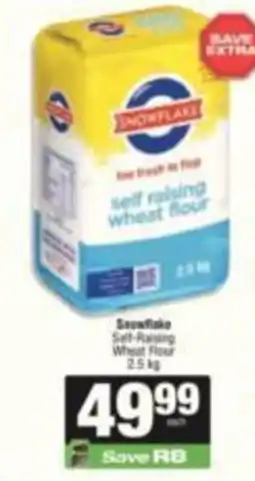 SuperSpar Snowflake Self Raising Wheat Flour offer