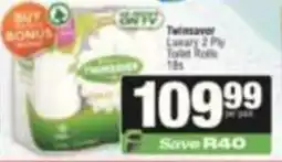 SuperSpar Twinsaver Luxury 2 Ply Toilet Rolls offer