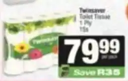 SuperSpar Twinsaver Toilet Tissue offer