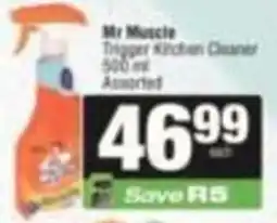 SuperSpar Mr Muscle Trigger Kitchen Cleaner Assorted offer