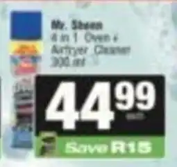 SuperSpar Mr. Sheen 4 in 1 Oven + Airtyer Cleaner offer