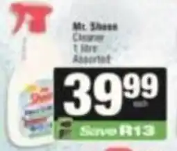 SuperSpar Mr. Sheen Cleaner Assorted offer