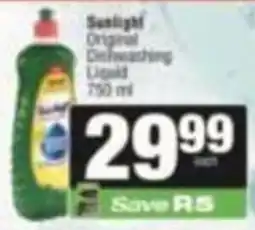 SuperSpar Sunlight Original Dishwashing Liquid offer