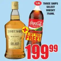 Boxer Liquors Three Ships Select Whisky offer