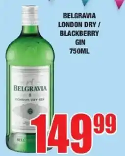 Boxer Liquors Belgravia London Dry Gin offer