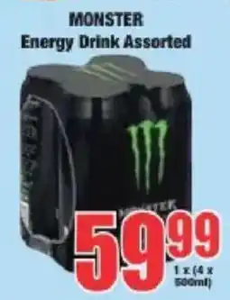 Boxer Monster Energy Drink Assorted offer