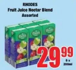 Boxer RHODES Fruit Juice Nectar Blend Assorted offer