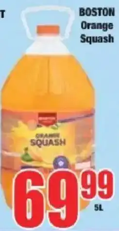 Boxer BOSTON Orange Squash offer