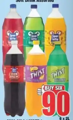 Boxer Soft Drink Assorted offer
