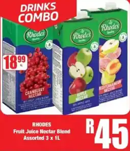 Boxer RHODES Fruit Juice Nectar Blend Assorted offer