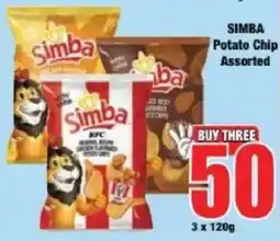 Boxer Simba Potato Chip Assorted offer
