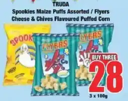 Boxer TRUDA Spookies Maize Puffs Assorted offer