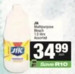 SuperSpar JIK Multipurpose Bleach Assorted offer
