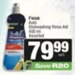SuperSpar Finish Auto Dishwashing Rinse Aid Assorted offer