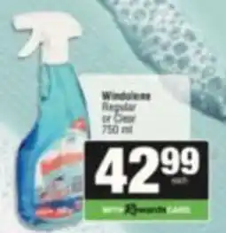 SuperSpar Windolene Regular or Clear offer