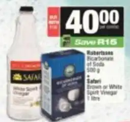 SuperSpar Safari White Spirit Vinegar offer