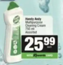 SuperSpar Handy Andy Multipurpose Cleaning Cream Assorted offer