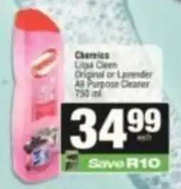 SuperSpar Chemico Liquid Clean All Purpose Cleaner offer