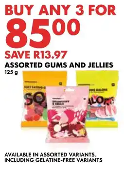 Woolworths Assorted Gums and Jellies offer
