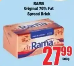 Boxer Rama Original 70% Fat Spread Brick offer
