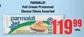 Parmalat Full Cream Processed Cheese Slices Assorted